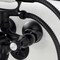 Kingston Brass KS245MB Tub Wall Mount Clawfoot Tub Faucet with Hand Shower, Matte Black KS245MB - alternate 5